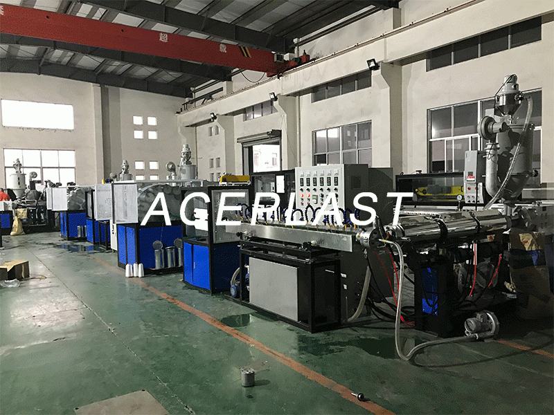 PVC fiber hose production line for Egypt customer