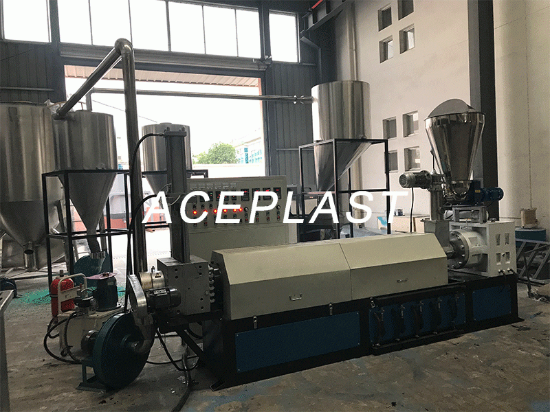 PVC pelletizing line for Malaysia customer